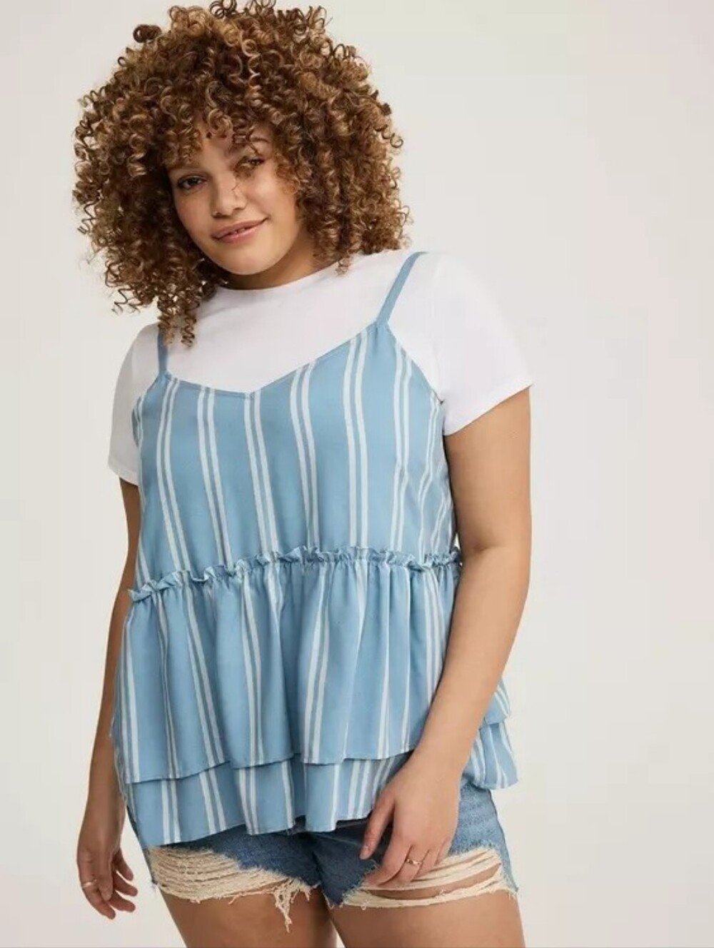 Torrid Isadora Stripe Cami, Size 4X